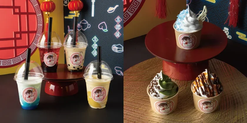 名探偵コナン コラボドリンク&ソフトクリーム