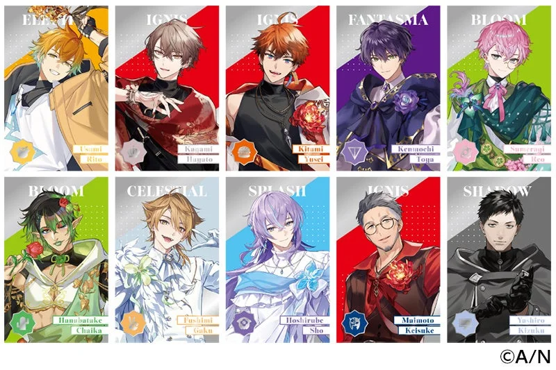 【にじさんじ 8th Anniversary】ランダムメタルカード Bグループ