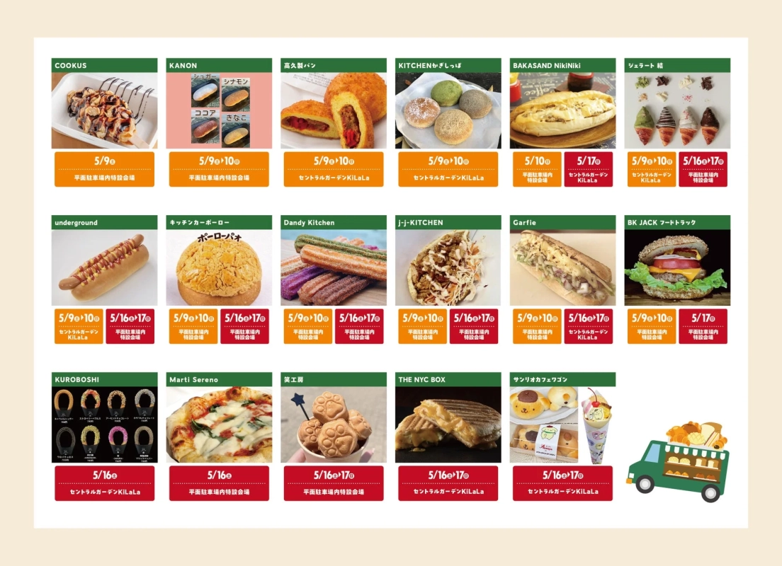 キッチンカー大集合