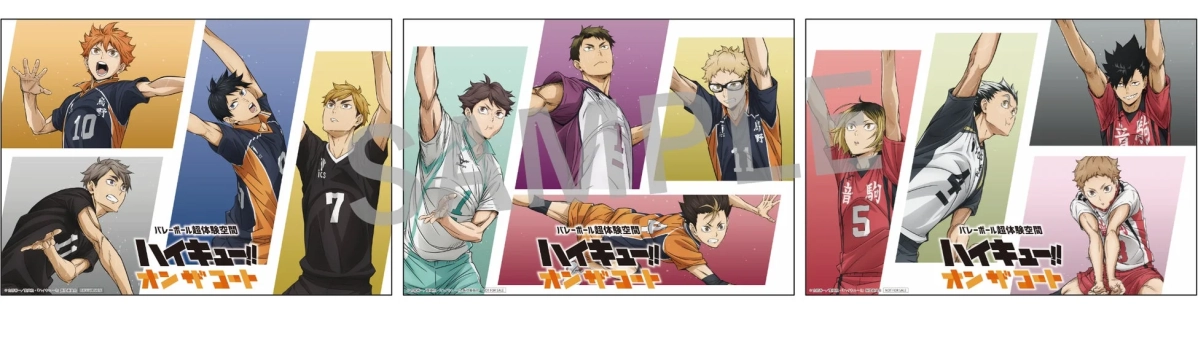 ハイキュー!! キャラクター集合ビジュアルカード