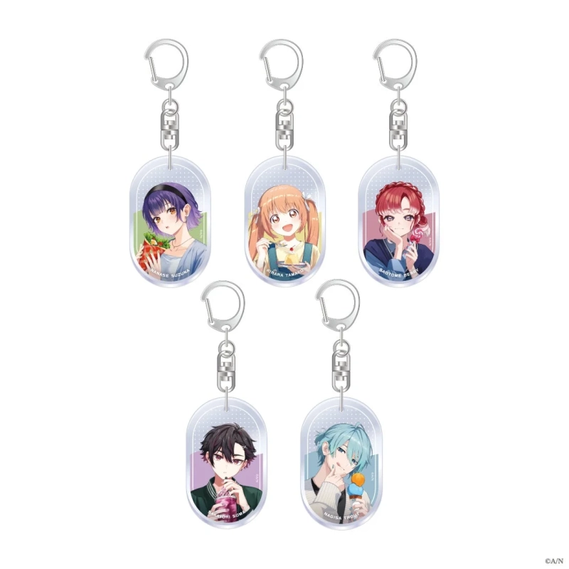 にじネイル Sugar ランダムアクリルキーホルダー