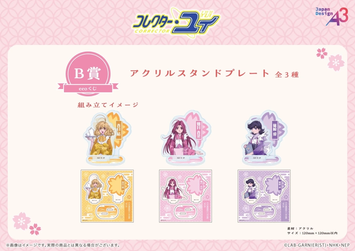B賞アクリルスタンドプレート