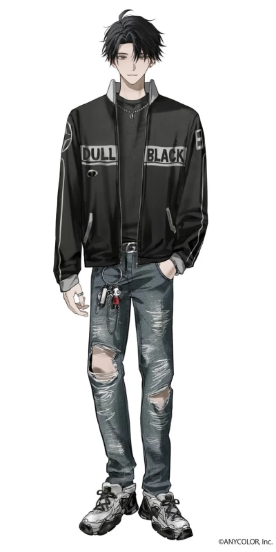 塚原大地の全身イラスト