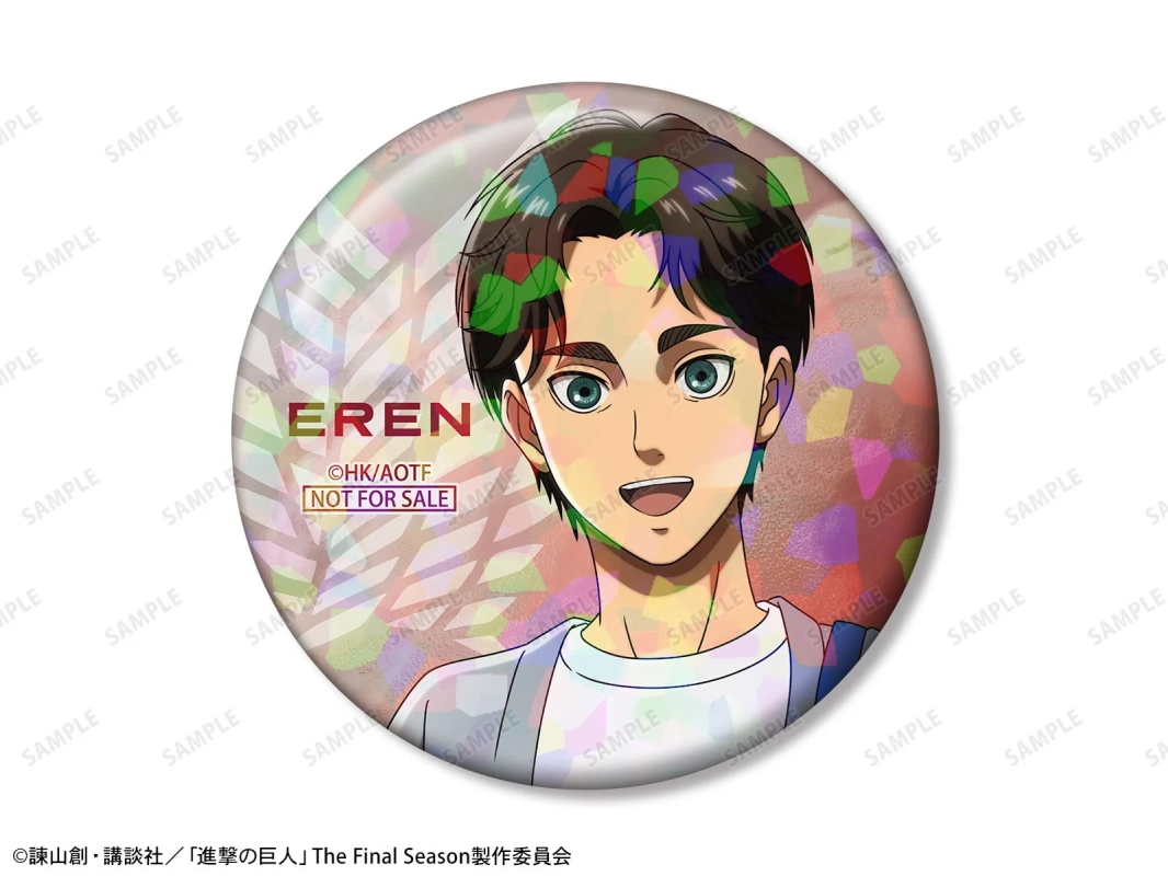 エレン ホログラム缶バッジ イベント限定特典