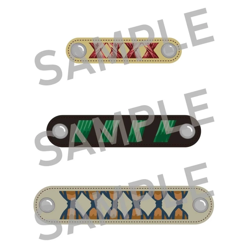 柄巻風合皮クリップ3種セット