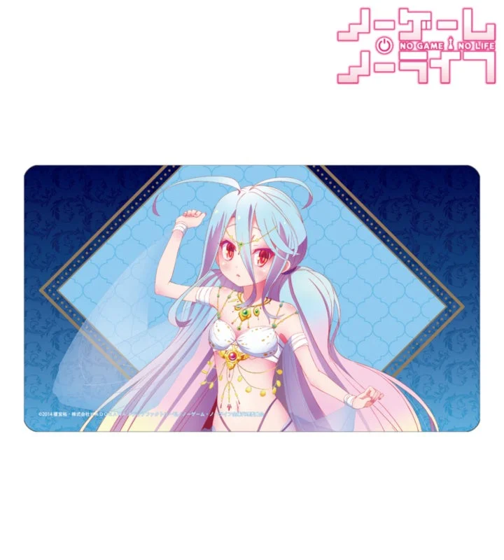 ノーゲーム・ノーライフ 描き下ろし 白 踊り子ver. マルチデスクマット