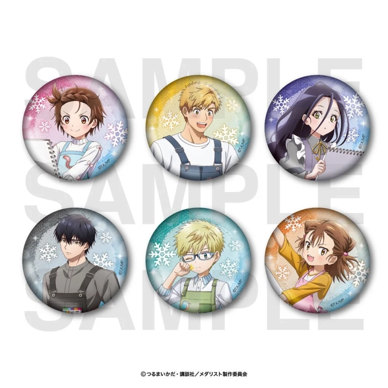 トレーディングメタリック缶バッジ