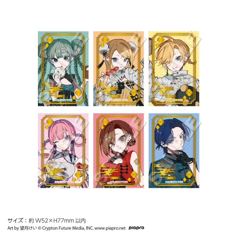 トレーディングキラキラスクエア缶バッジ