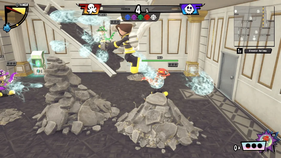 ゲームプレイ画面1