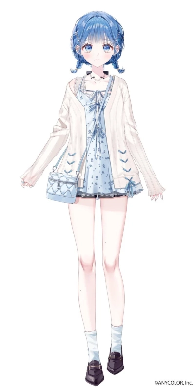 小々波いるかの全身イラスト