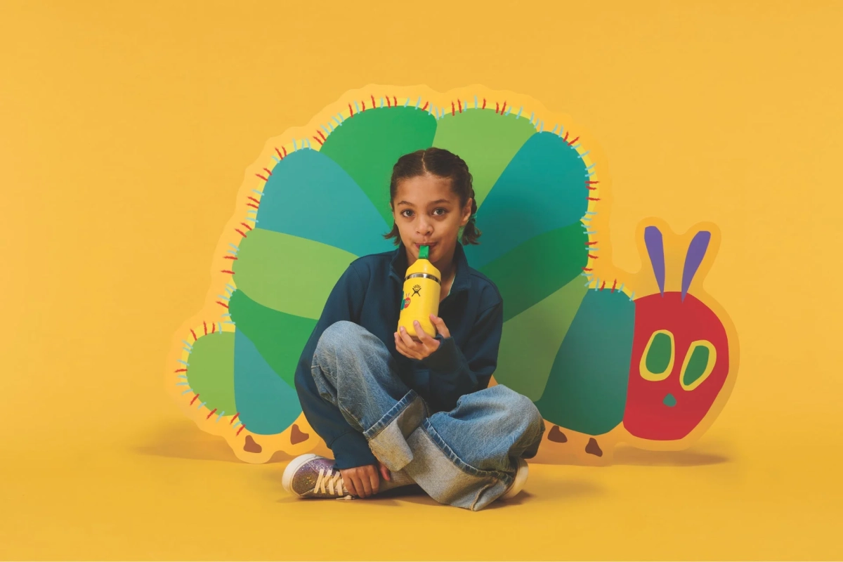 子供とコラボボトル