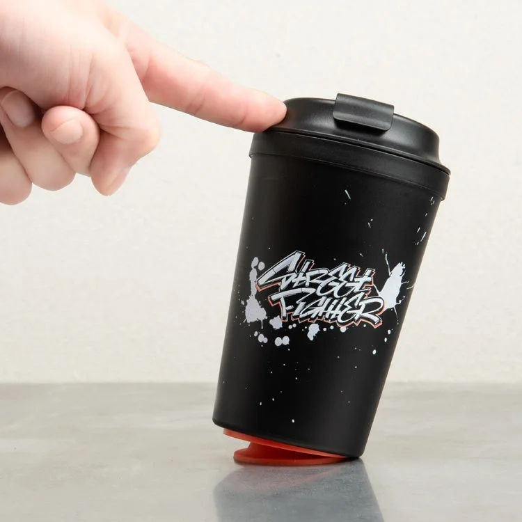 吸盤タンブラー使用イメージ