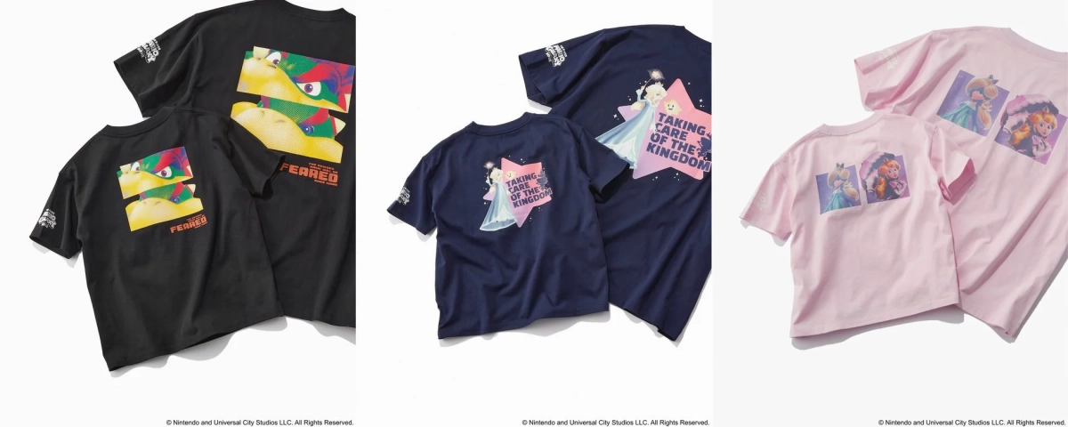 マリオプリントTシャツ（キッズ用）