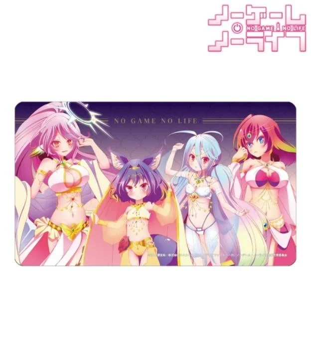 ノーゲーム・ノーライフ 描き下ろし 踊り子ver. 集合 マルチデスクマット