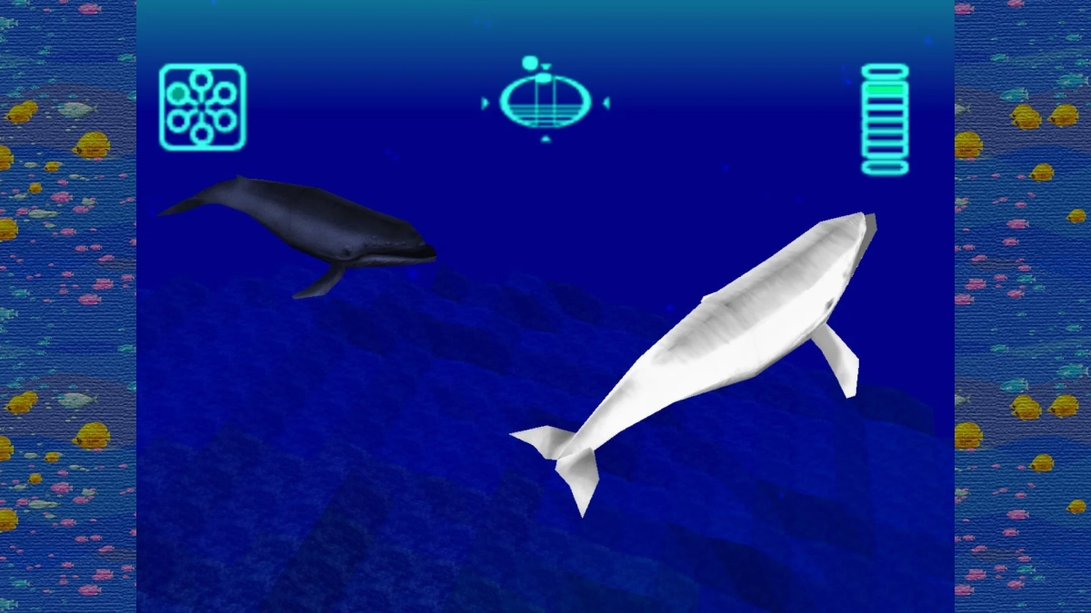 ゲーム画面：クジラ