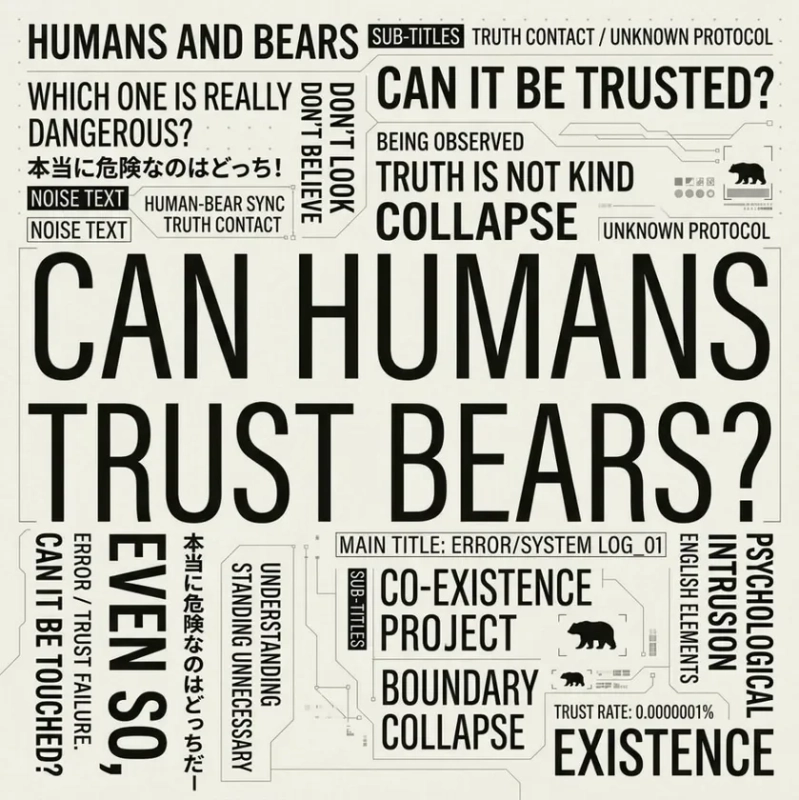 人間がクマを信じられるのかを問う