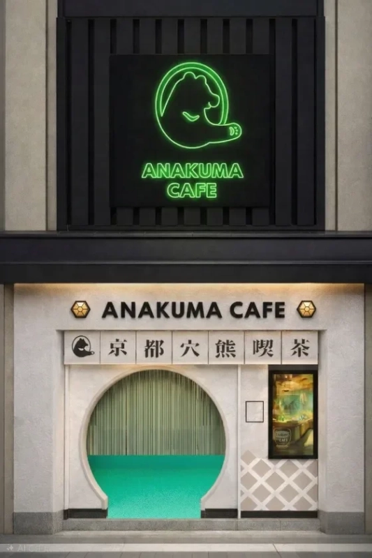 ANAKUMA CAFE 京都店・外観