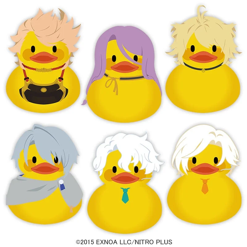 B賞 トウケンダックお風呂ソフビフィギュア