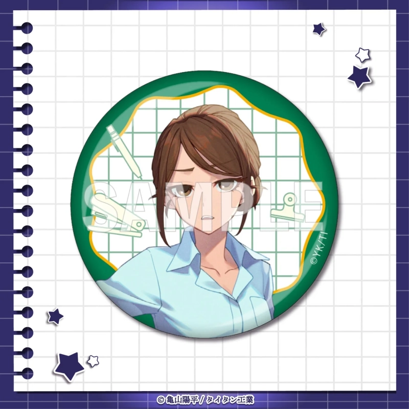 リョーコの缶バッジ