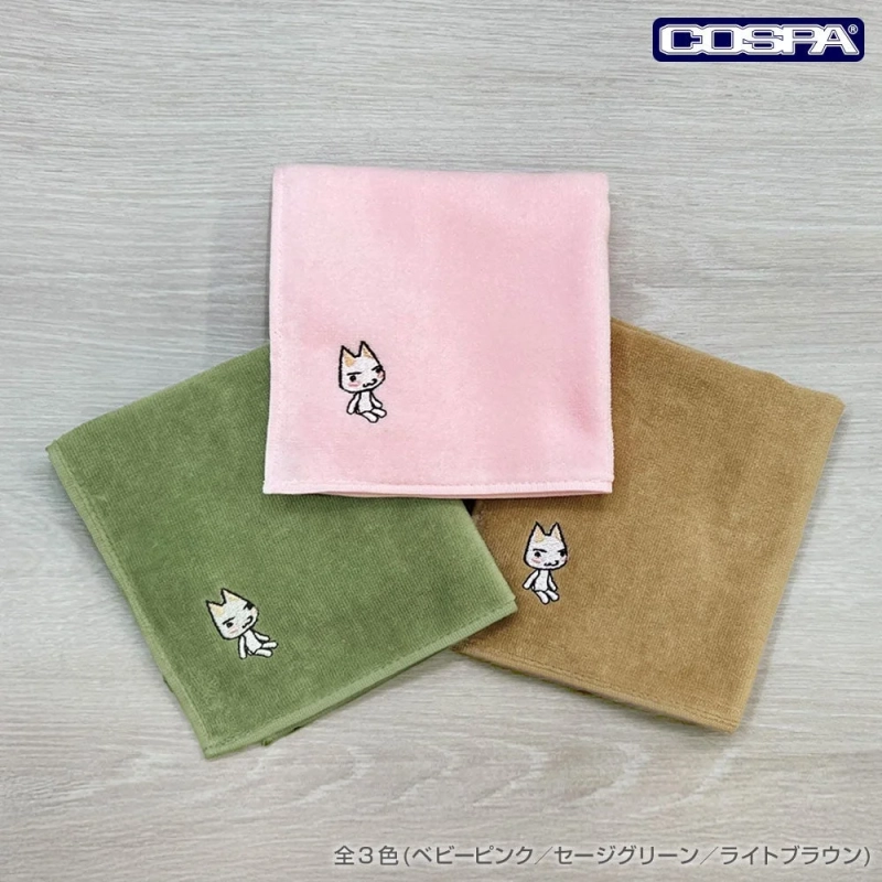 トロ 刺繍ハンドタオル
