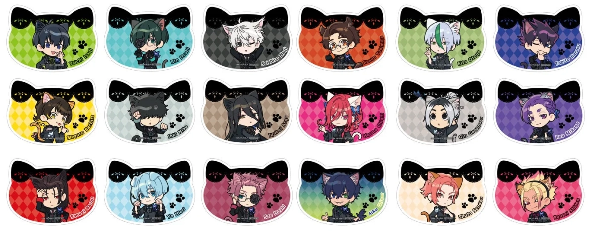 店頭購入特典 ねこ型シート