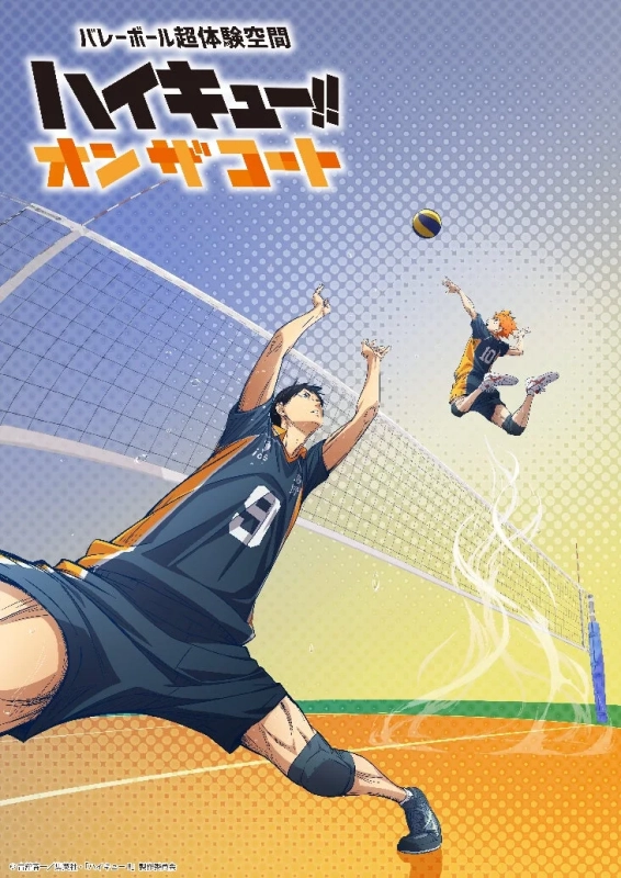 影山がセットアップし、日向がスパイクを打つ躍動感ある瞬間