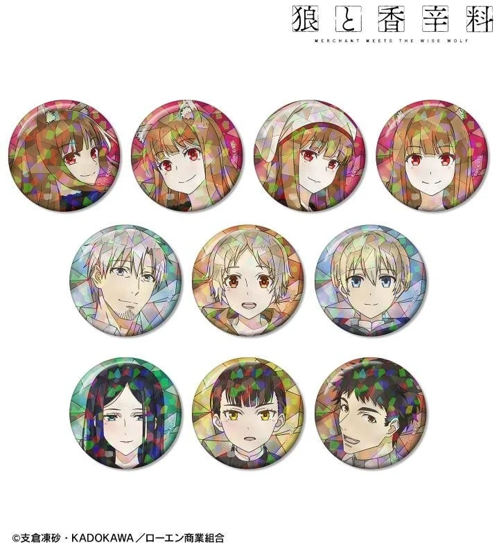 トレーディング Aure Glass ホログラム缶バッジ