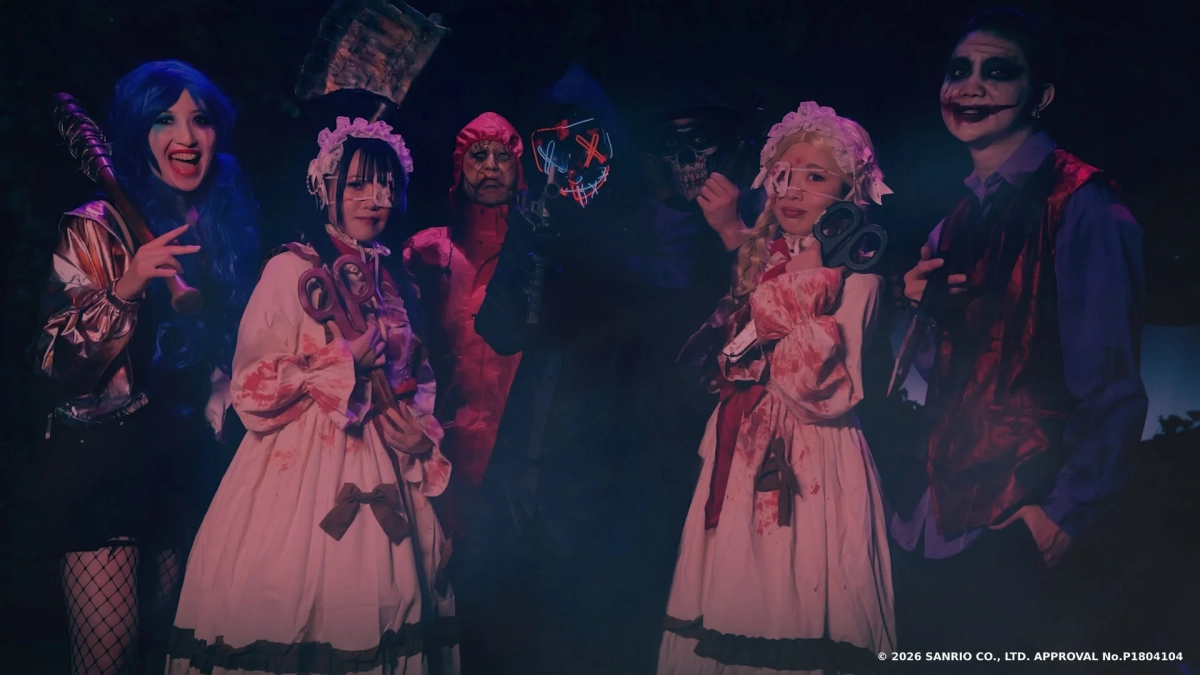 ホラーコスチュームのグループ画像