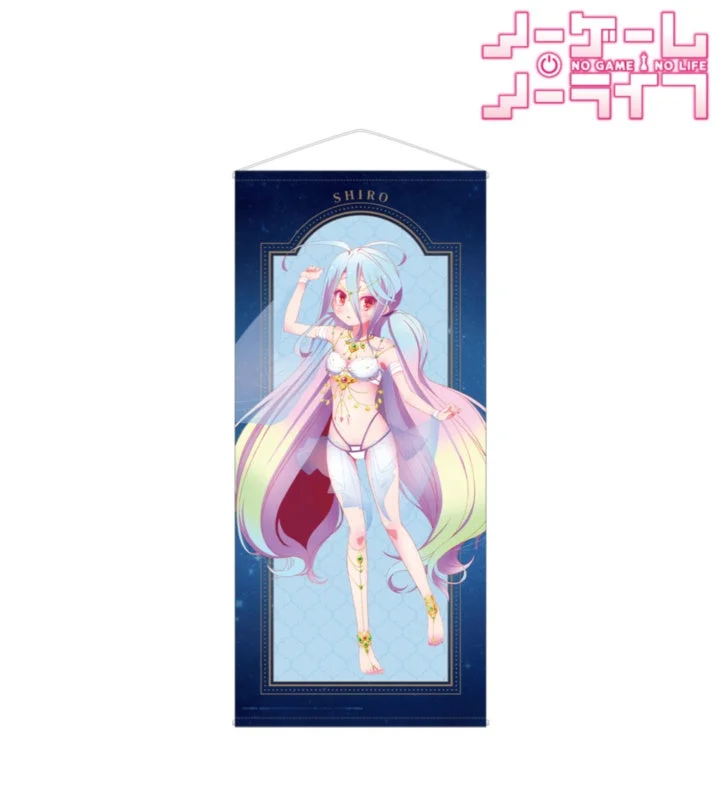 ノーゲーム・ノーライフ 描き下ろし 白 踊り子ver. 等身大タペストリー