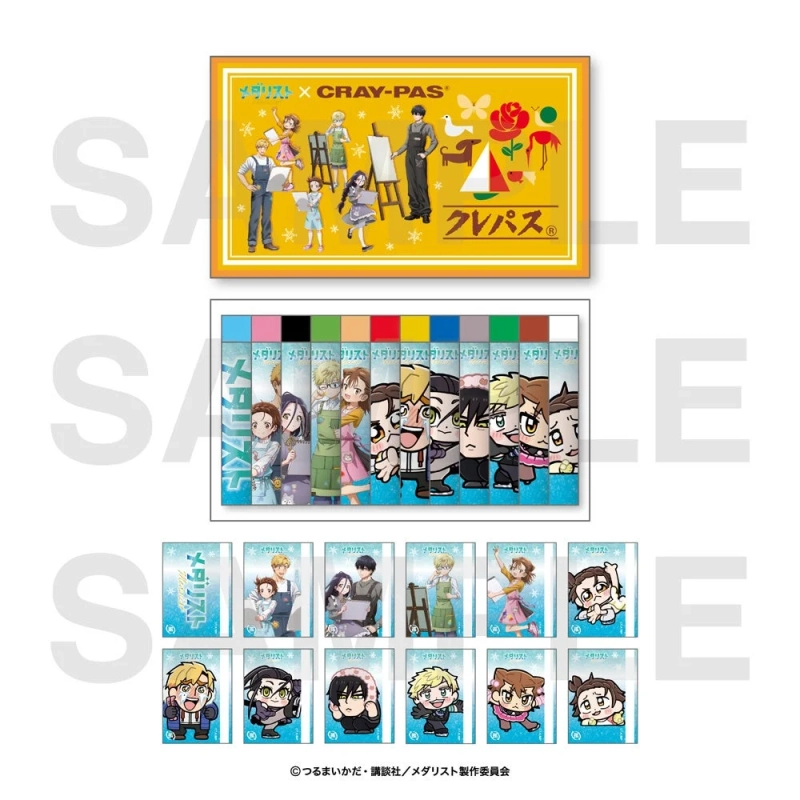 12色オリジナルクレパス®セット