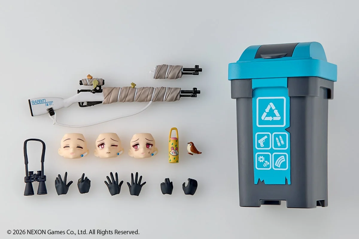 ミユの武装と表情パーツ