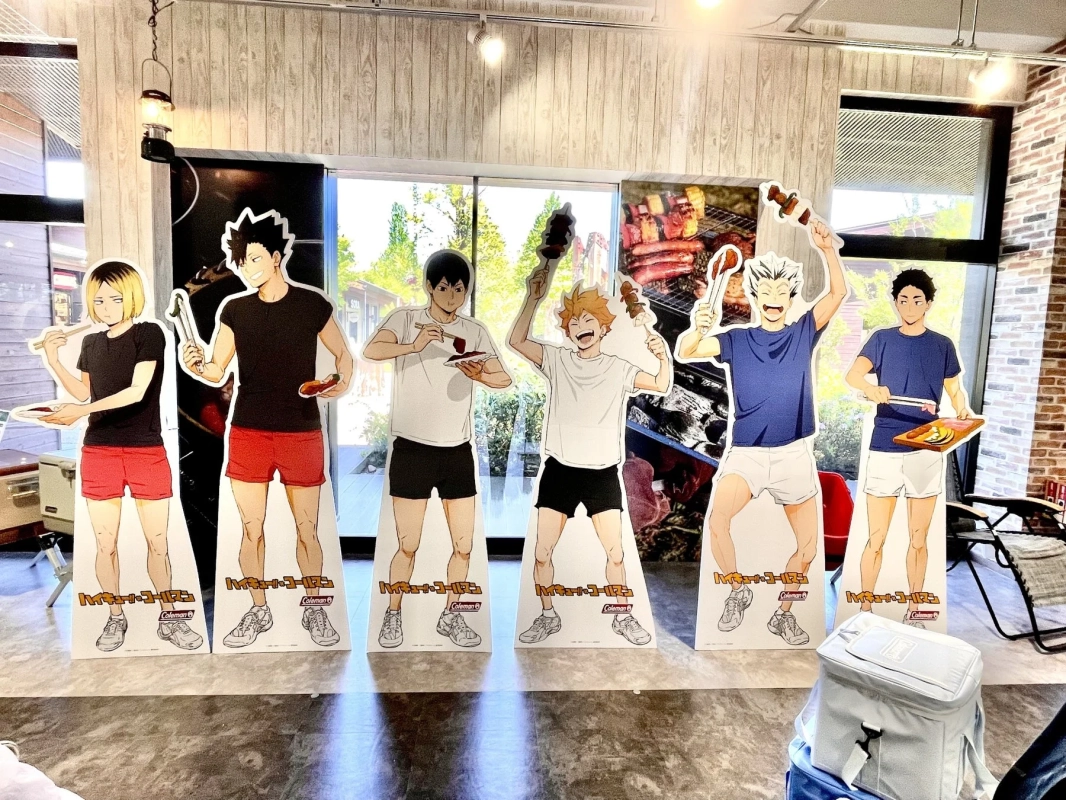 昭島アウトドアヴィレッジ店等身大パネル