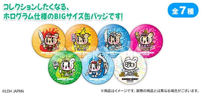 D賞 BIGホログラム缶バッジ