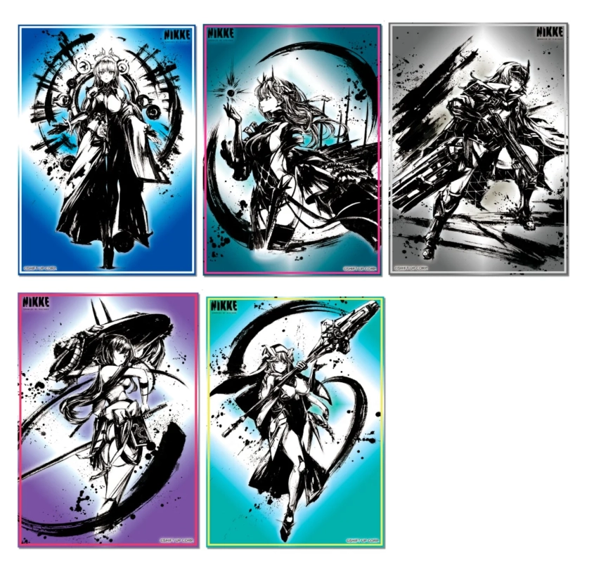 墨絵美麗ポスター 全5種