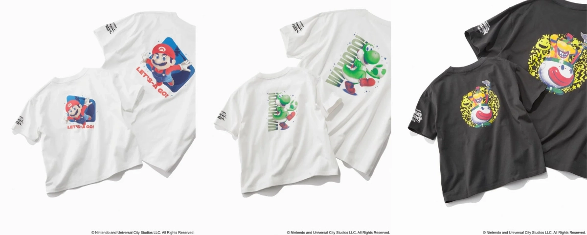 マリオプリントTシャツ（キッズ用）