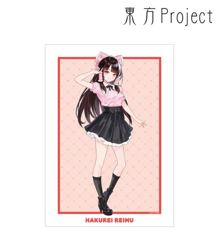 松本能人イラスト ガーリーファッションver. A3マット加工ポスター