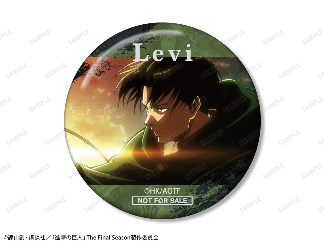 リヴァイ 缶バッジ イベント限定特典