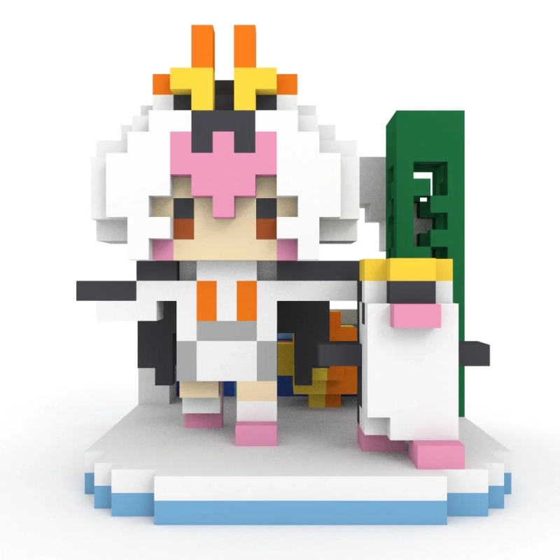 ペンギンフレンズのブロックフィギュア