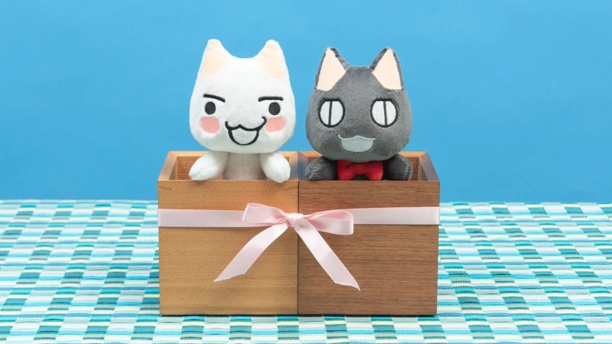 プレゼントボックスに入ったぬいぐるみ