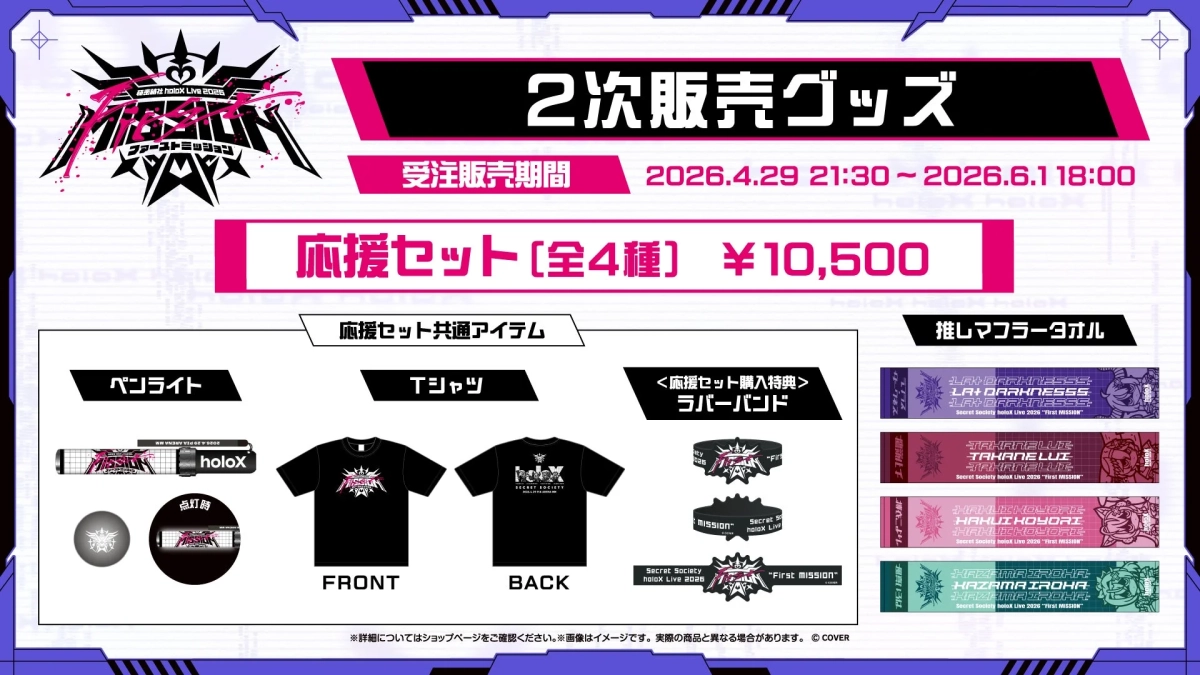 ライブグッズ 応援セット