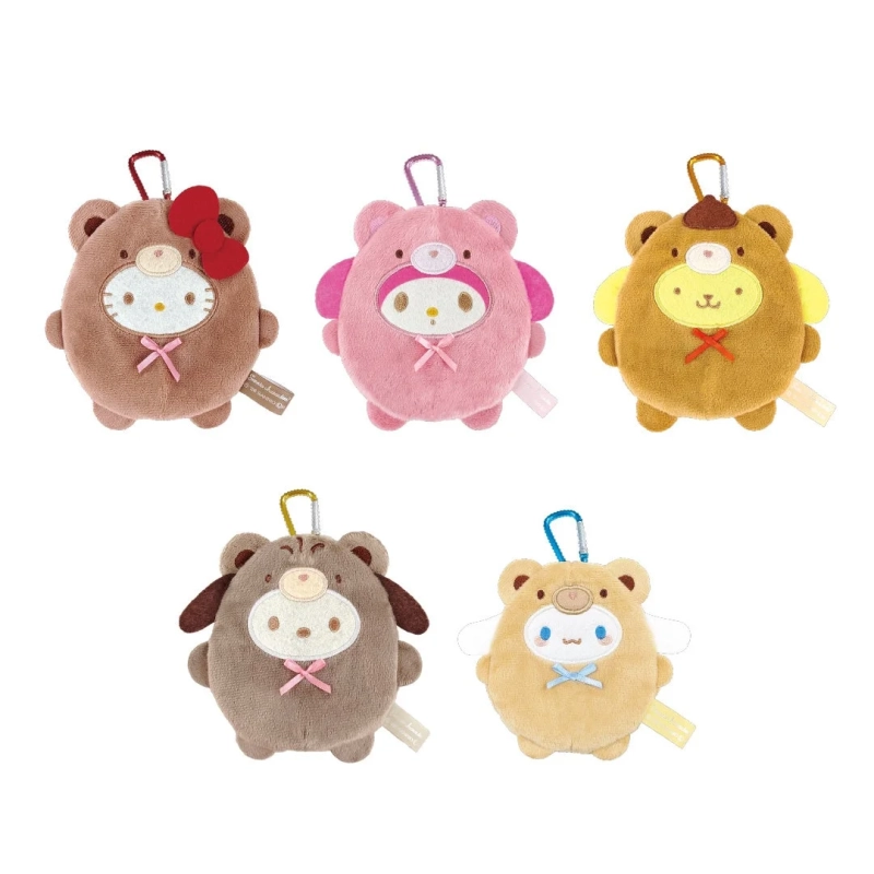 もこもこラテクママスコットポーチ 全5種