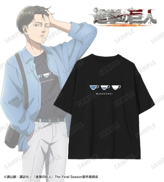 着用BIGシルエットTシャツ(リヴァイ)