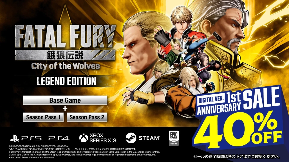 餓狼伝説 City of the Wolves LEGEND EDITION 1st ANNIVERSARY SALE