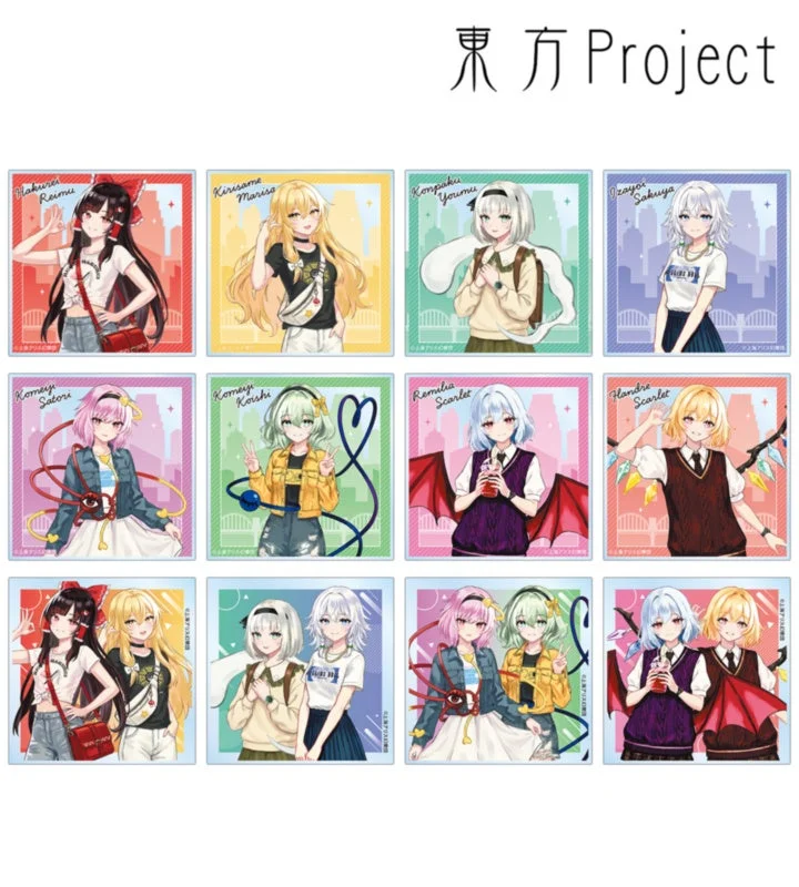 松本能人イラスト 現代風ファッションver. vol.2 トレーディングアクリルカード
