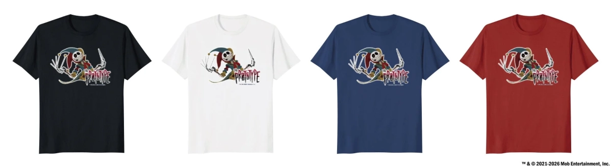 Poppy Playtime プロトタイプ Tシャツ